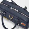 Cats Amazona 23 Cropped-tas van geborduurd denim Cats Amazona 23 Cropped-tas van geborduurd denim