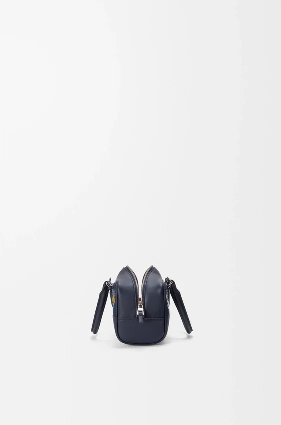 Cats Amazona 23 Cropped-tas van geborduurd denim Cats Amazona 23 Cropped-tas van geborduurd denim