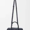 Cats Amazona 23 Cropped-tas van geborduurd denim Cats Amazona 23 Cropped-tas van geborduurd denim