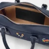 Cats Amazona 23 Cropped-tas van geborduurd denim Cats Amazona 23 Cropped-tas van geborduurd denim