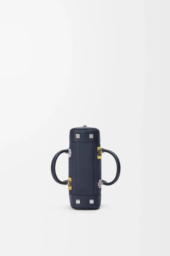Cats Amazona 23 Cropped-tas van geborduurd denim Cats Amazona 23 Cropped-tas van geborduurd denim