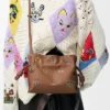 Cats Mini Flamenco-clutch van nappa-kalfsleer Cats Mini Flamenco-clutch van nappa-kalfsleer