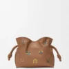 Cats Mini Flamenco-clutch van nappa-kalfsleer Cats Mini Flamenco-clutch van nappa-kalfsleer