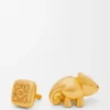 Chameleon-speldje van messing