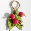 Cherry-bedeltje van klassiek kalfsleer