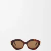 Coil-zonnebril in cat-eye-stijl Coil-zonnebril in cat-eye-stijl