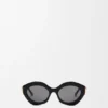 Coil-zonnebril in cat-eye-stijl Coil-zonnebril in cat-eye-stijl