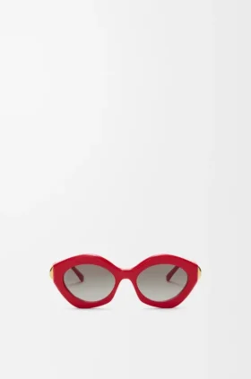 Coil-zonnebril in cat-eye-stijl