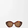 Coil-zonnebril in cat-eye-stijl Coil-zonnebril in cat-eye-stijl