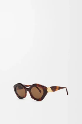 Coil-zonnebril in cat-eye-stijl Coil-zonnebril in cat-eye-stijl