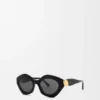 Coil-zonnebril in cat-eye-stijl Coil-zonnebril in cat-eye-stijl