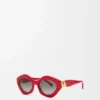 Coil-zonnebril in cat-eye-stijl Coil-zonnebril in cat-eye-stijl