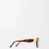 Coil-zonnebril in cat-eye-stijl Coil-zonnebril in cat-eye-stijl