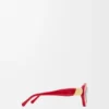 Coil-zonnebril in cat-eye-stijl Coil-zonnebril in cat-eye-stijl