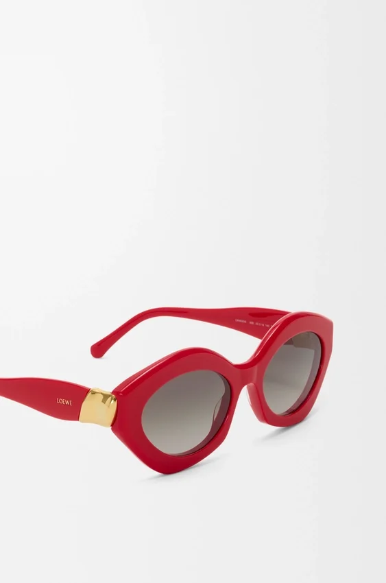 Coil-zonnebril in cat-eye-stijl Coil-zonnebril in cat-eye-stijl