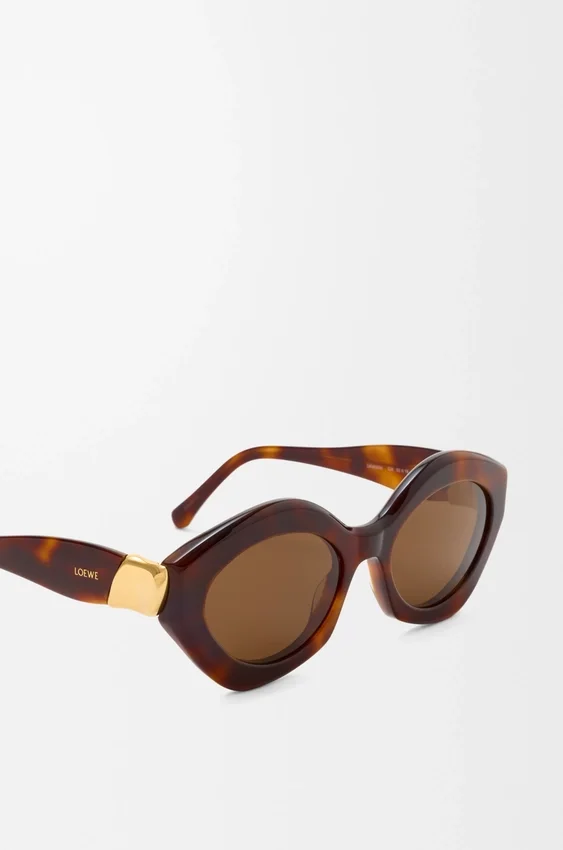 Coil-zonnebril in cat-eye-stijl Coil-zonnebril in cat-eye-stijl
