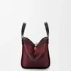 Compacte Hammock-tas van nappa-kalfsleer Compacte Hammock-tas van nappa-kalfsleer