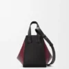 Compacte Hammock-tas van nappa-kalfsleer Compacte Hammock-tas van nappa-kalfsleer