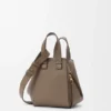 Compacte Hammock-tas van zacht generfd kalfsleer Compacte Hammock-tas van zacht generfd kalfsleer