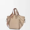 Compacte Hammock-tas van zacht generfd kalfsleer Compacte Hammock-tas van zacht generfd kalfsleer