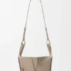 Compacte Hammock-tas van zacht generfd kalfsleer Compacte Hammock-tas van zacht generfd kalfsleer