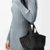 Compacte hangmat-tas van kalfsleer Compacte hangmat-tas van kalfsleer