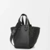 Compacte hangmat-tas van kalfsleer Compacte hangmat-tas van kalfsleer