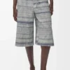 Denim-short met trekkoord Denim-short met trekkoord