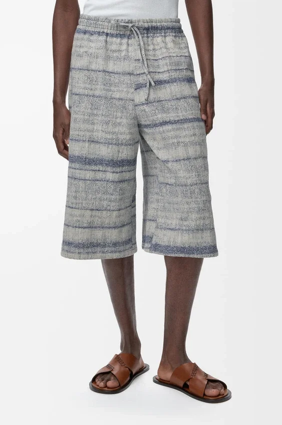 Denim-short met trekkoord Denim-short met trekkoord