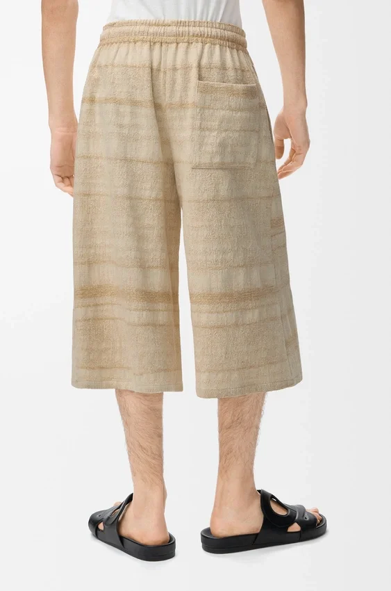 Denim-short met trekkoord Denim-short met trekkoord