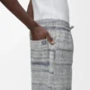 Denim-short met trekkoord Denim-short met trekkoord