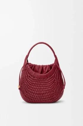 Diamond Hobo-tas van kalfsleer