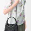 Diamond Hobo-tas van kalfsleer Diamond Hobo-tas van kalfsleer