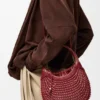 Diamond Hobo-tas van kalfsleer Diamond Hobo-tas van kalfsleer