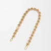 Donut-ketting van kalfsleer Donut-ketting van kalfsleer