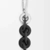 Donut-ketting van kalfsleer Donut-ketting van kalfsleer
