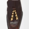 Edge Loafer-muiltje van geborsteld kalfsleer Edge Loafer-muiltje van geborsteld kalfsleer