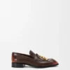 Edge-loafer van geborsteld kalfsleer Edge-loafer van geborsteld kalfsleer