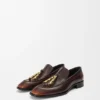 Edge-loafer van geborsteld kalfsleer Edge-loafer van geborsteld kalfsleer