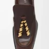 Edge-loafer van geborsteld kalfsleer Edge-loafer van geborsteld kalfsleer