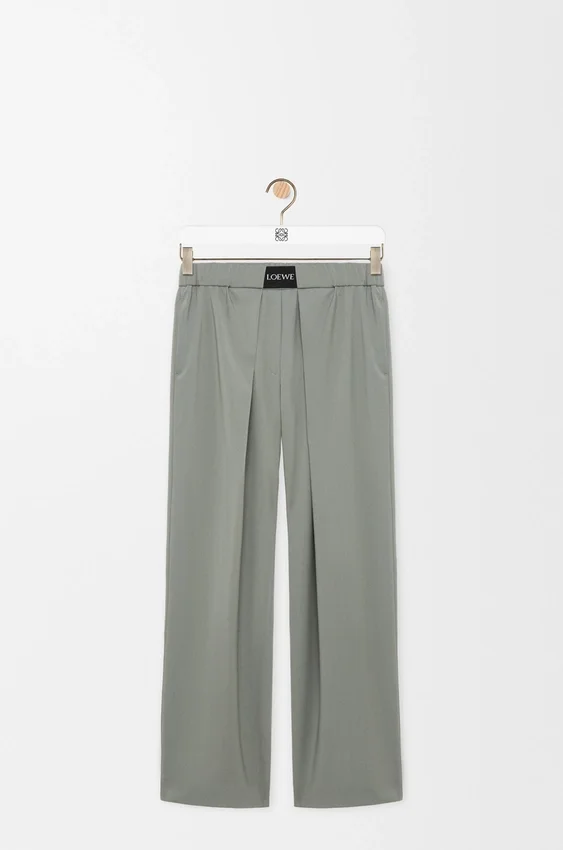 Elastische broek van wol Elastische broek van wol