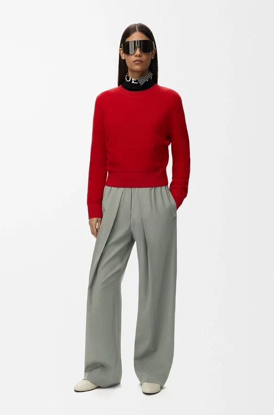 Elastische broek van wol Elastische broek van wol