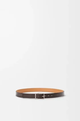 Essential-riem van glanzend, glad kalfsleer