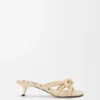 Flamenco Knot-sandal van lamsleer Flamenco Knot-sandal van lamsleer