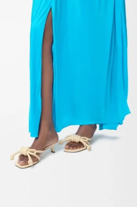 Flamenco Knot-sandal van lamsleer