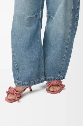 Flamenco Knot-sandal van lamsleer