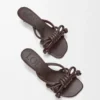 Flamenco Knot-sandal van lamsleer Flamenco Knot-sandal van lamsleer