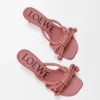 Flamenco Knot-sandal van lamsleer Flamenco Knot-sandal van lamsleer