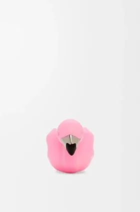 Flamingo-dobbelstenen van messing Flamingo-dobbelstenen van messing
