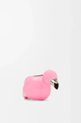 Flamingo-dobbelstenen van messing Flamingo-dobbelstenen van messing